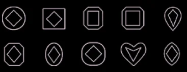 4c's of diamond and all diamond shapes