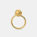 Eternal Calla 0.1 Carat Round White Solitaire Nose Pin