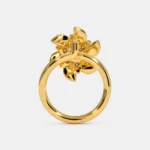 Nira Luxe 0.1 Carat Round White Solitaire Nose Pin