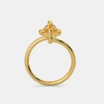 Seraphina Glow 0.25 Carat Round White Diamond Solitaire Nose Pin