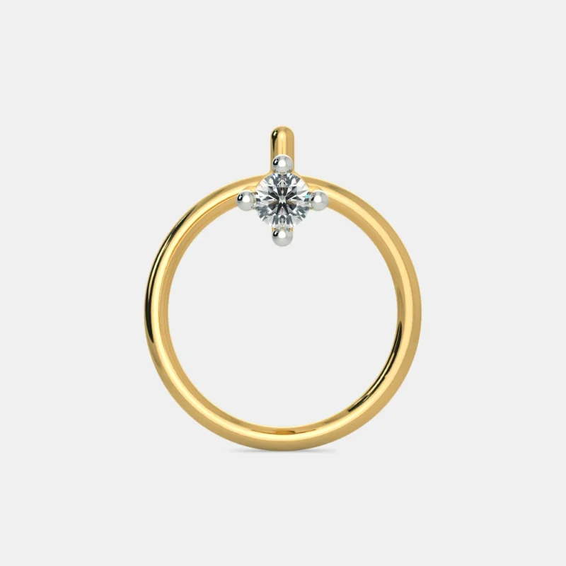 The Adonis Luxe Diamond Nose Pin Online | Primira Luxury
