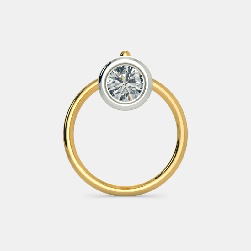 The Cosmos Star Diamond Nose Pin Online | Primira Luxury