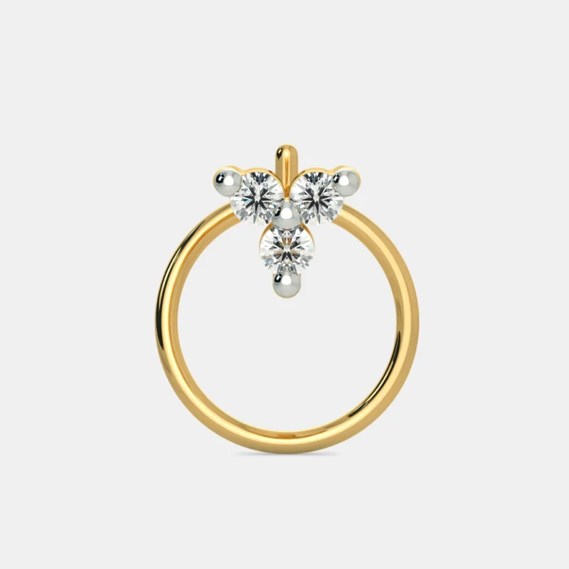 The Daphne Radiance Diamond Nose Pin Online | Primira Luxury