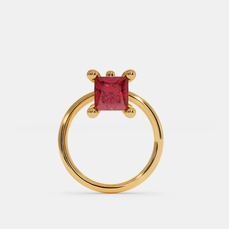 The Japonica Blossom Diamond Nose Pin Online | Primira Luxury