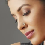 The Nova Shine 0.25 Carat Round White Diamond Nose Pin