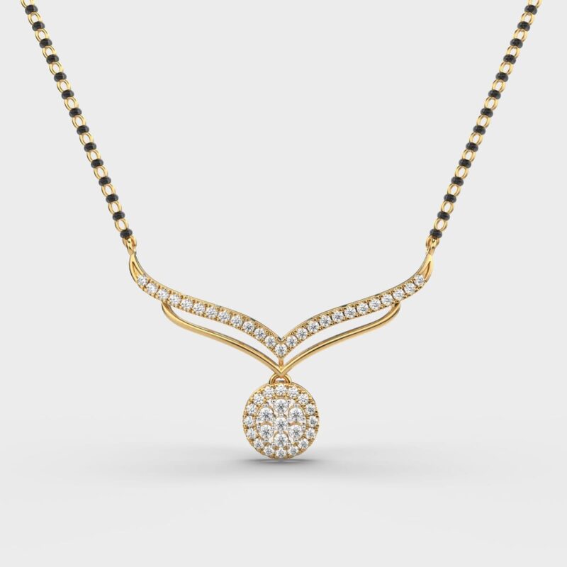 Timeless Grace Diamond Mangalsutra