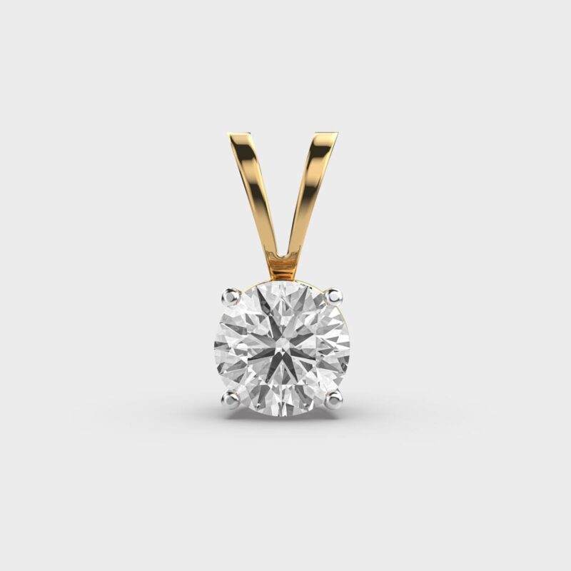 1 Carat Eternal Grace Solitaire Pendant – View 1