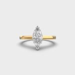 1 Carat Timeless Elegance Marquise Diamond Ring – View 1