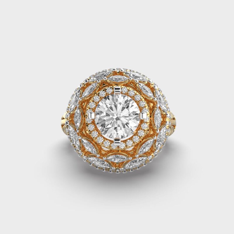 1 Carat Raas Radiance Solitaire Ring – View 1