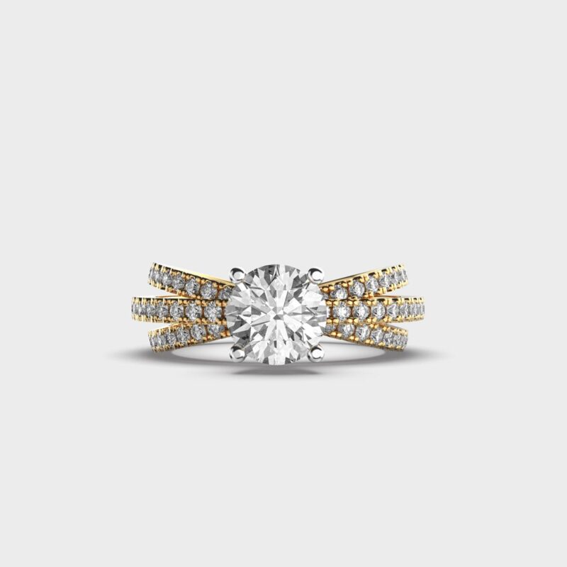 50 Cent Celestial Spark Diamond Ring – View 1