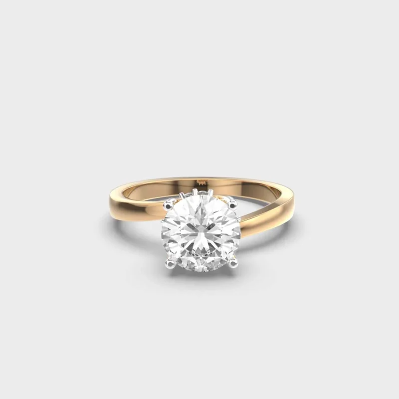 1 Carat Timeless Glow Solitaire Ring – View 1