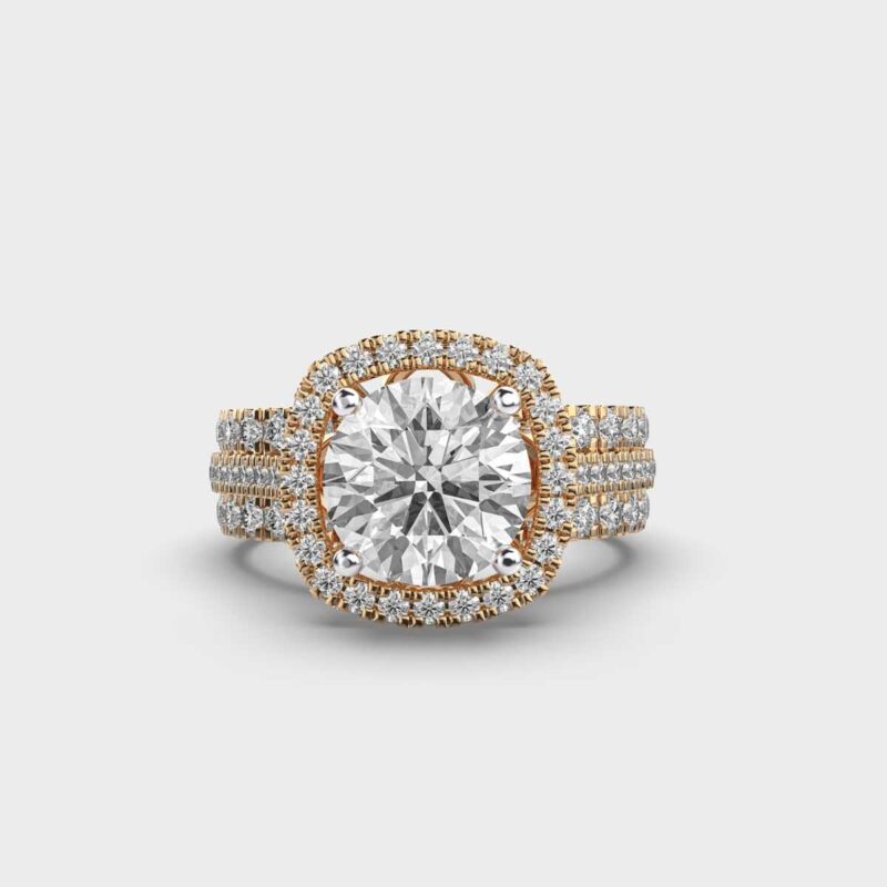 1 Carat Majestic Solitaire Diamond Ring – View 1