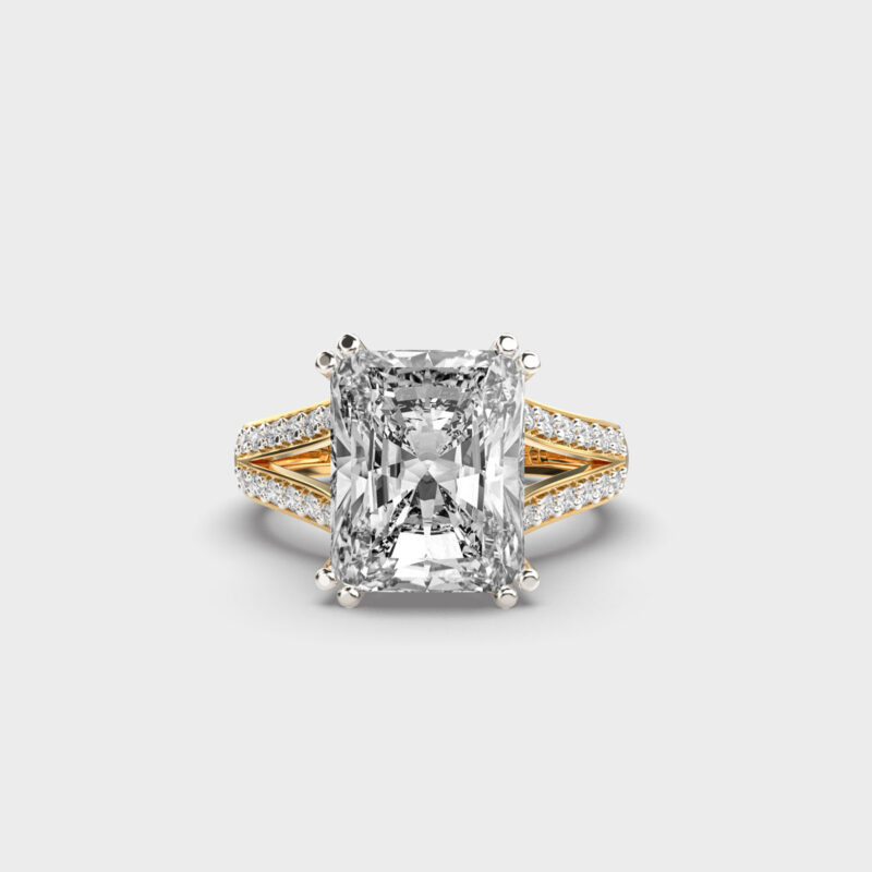 4 Carat Luxe Embellished Diamond Ring – View 1