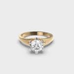50 CentCharmé Petite Diamond Ring – View 1