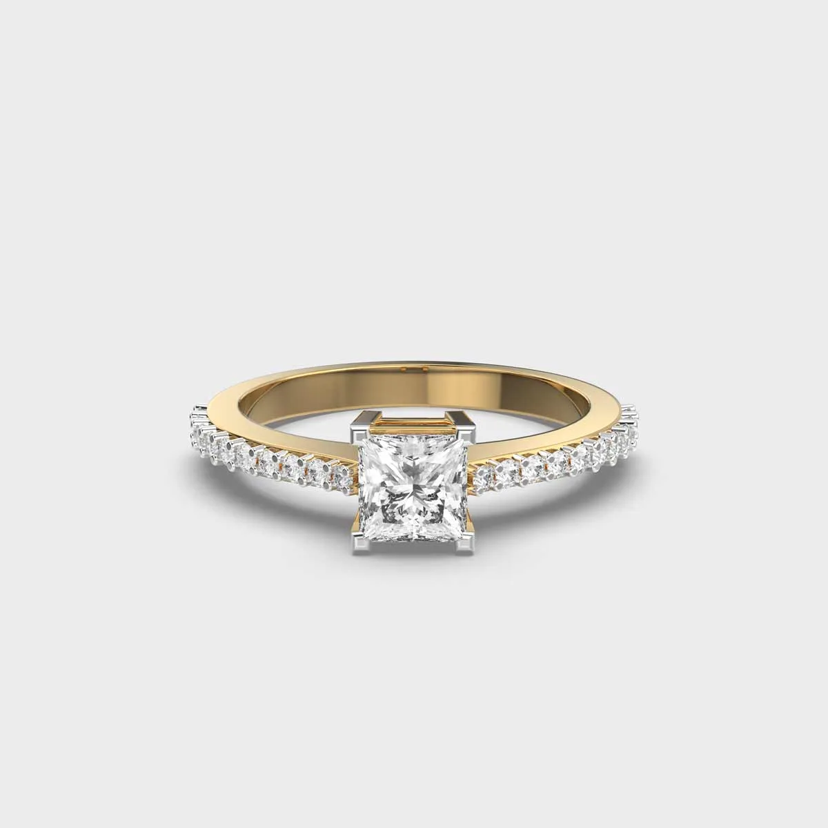 50 Cent Princess Diamond Elegance Ring – View 1