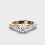 50 Cent Vogue Diamond Solitaire Ring – View 1