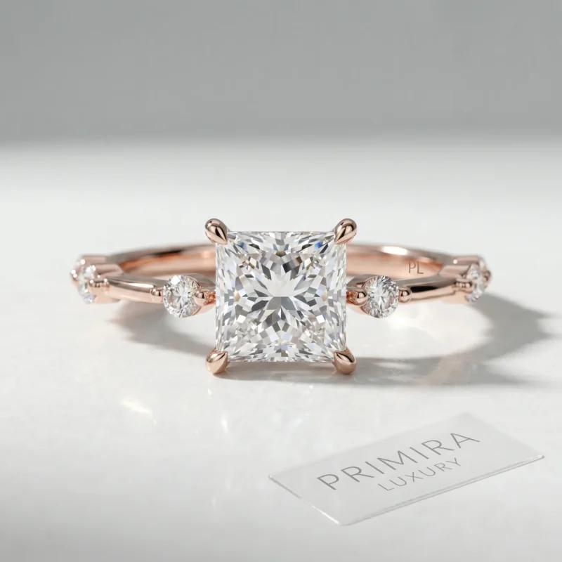 1.5 Carat Marquise White Diamond Pave Ring – Eterna Radiance