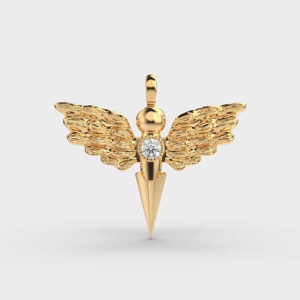 Heaven's Grace Diamond Pendant – View 1
