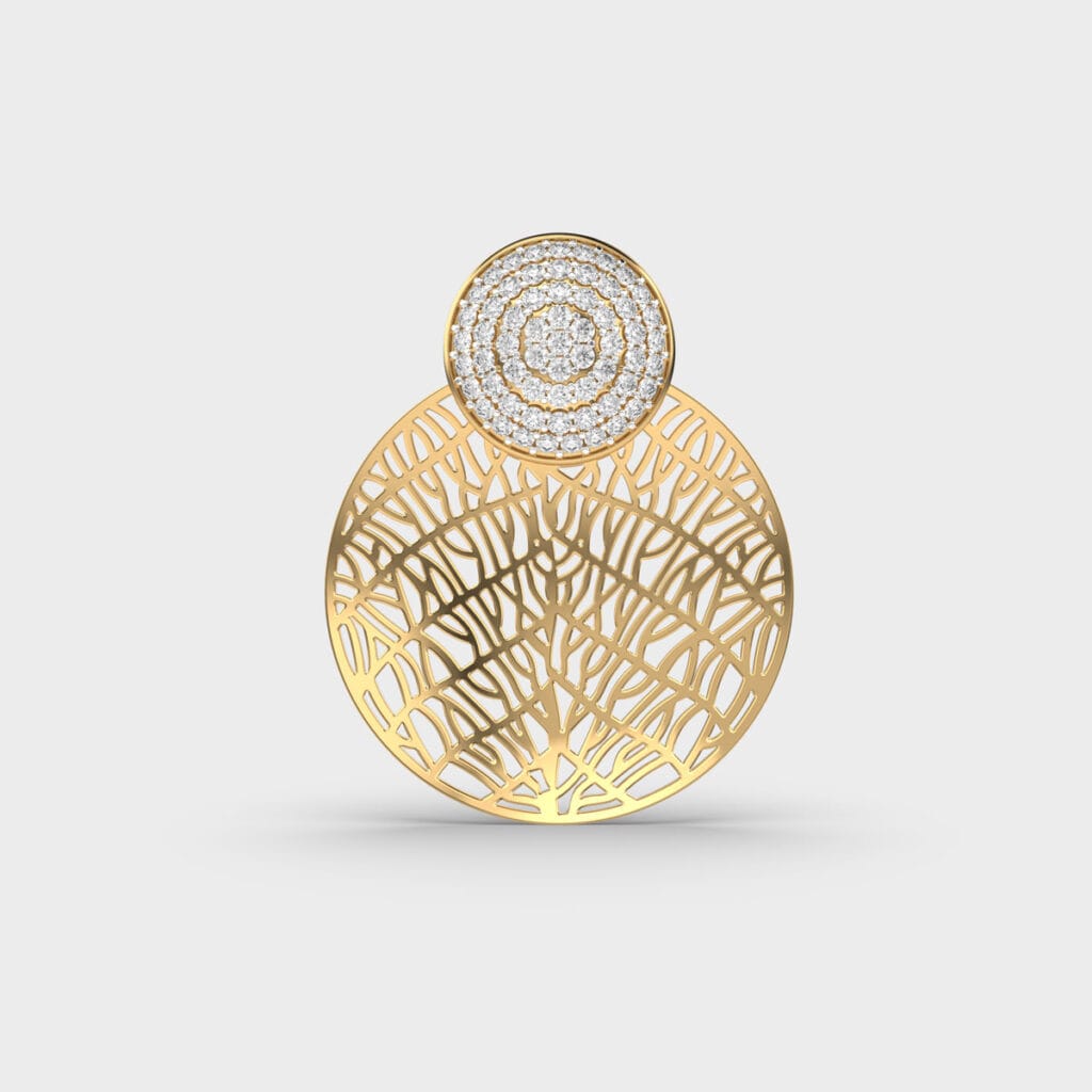 Solaris Harmony Diamond Pendant – View 1