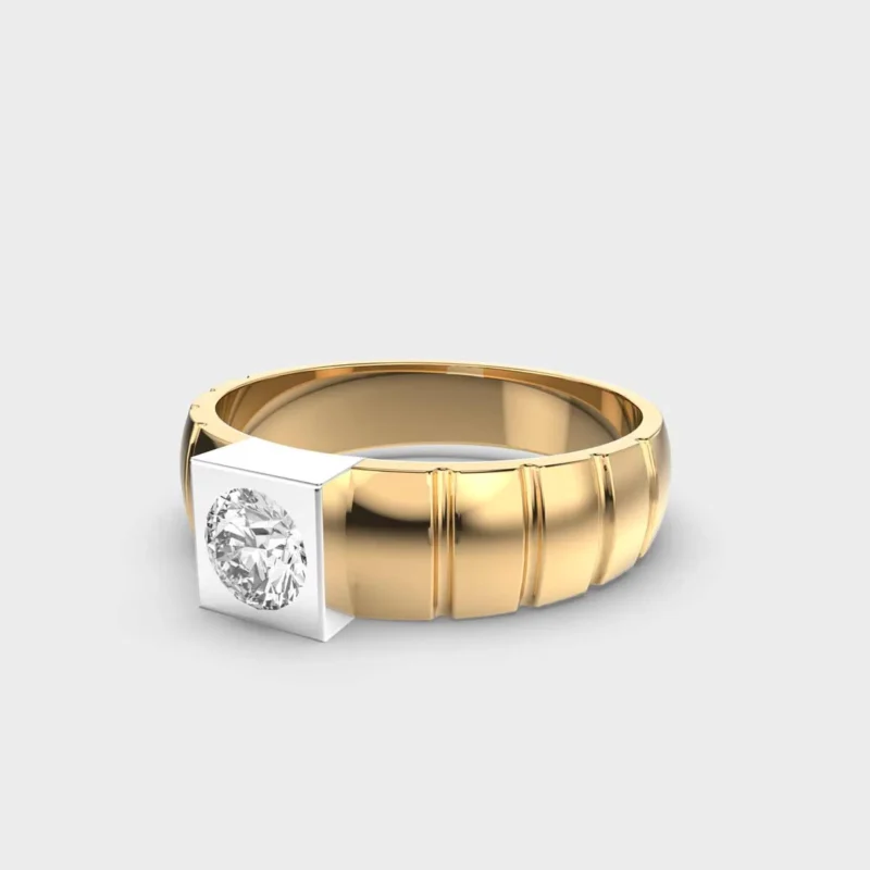 Centurion 50 Cent Classic Solitaire Ring - Image 3
