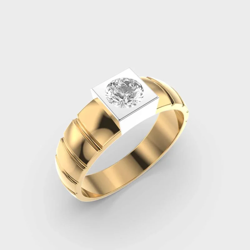 Centurion 50 Cent Classic Solitaire Ring - Image 2