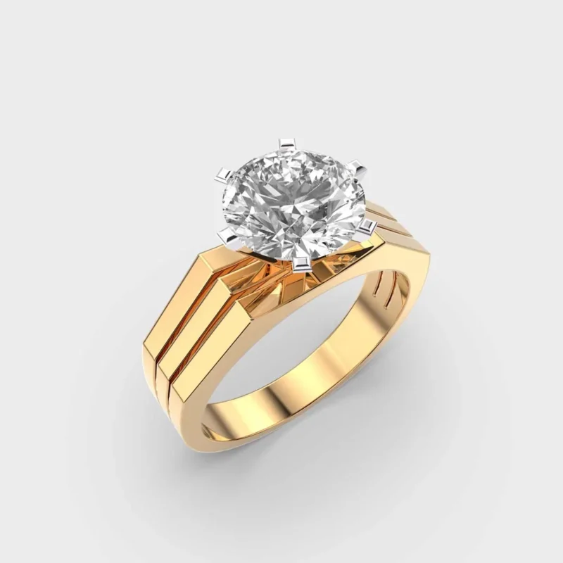 Eternal Solitaire 1.5 Carat Men’s Band - Image 5