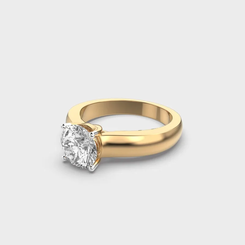 Timeless 1.5 Carat Solitaire Men’s Ring - Image 2