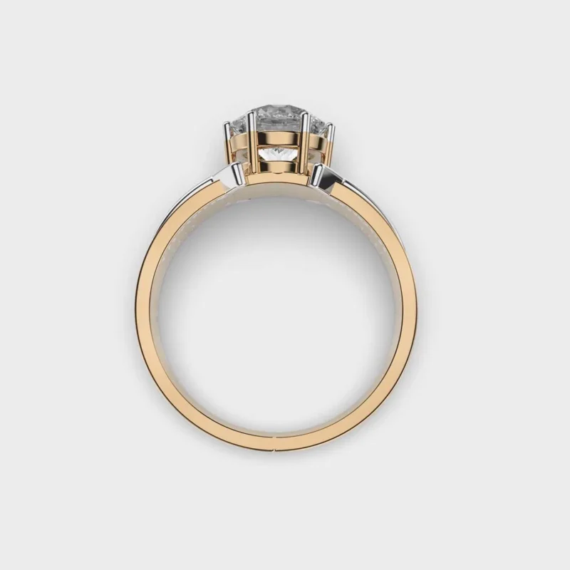 Gleaming Horizon 1 Carat Men’s Ring - Image 4