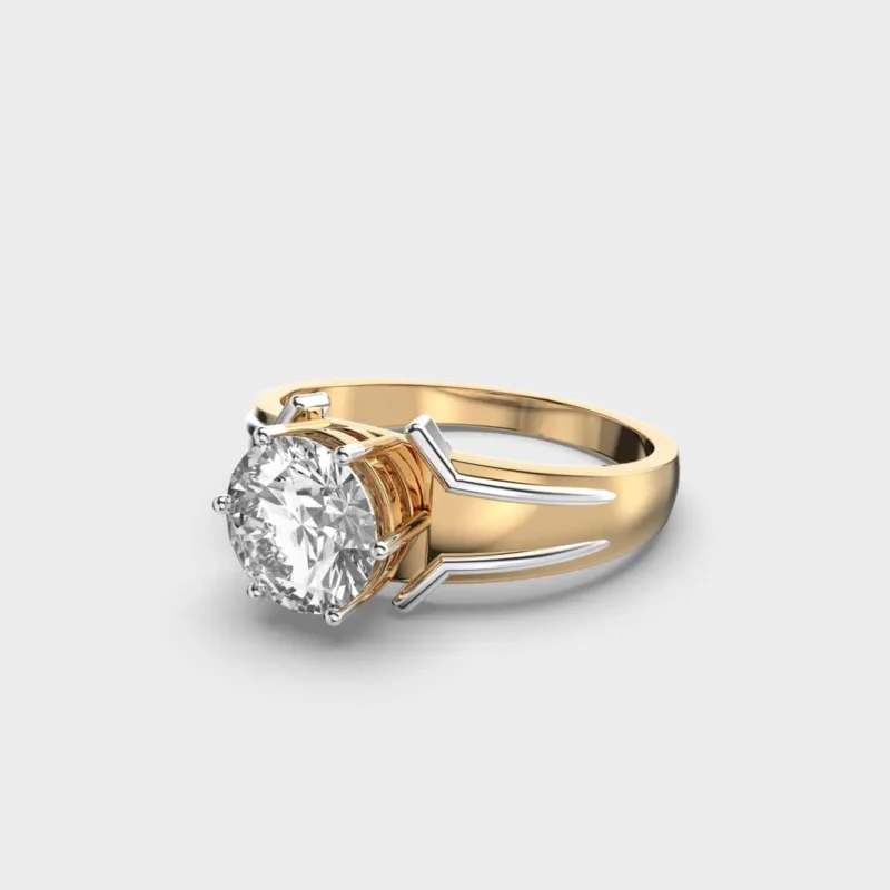Gleaming Horizon 1 Carat Men’s Ring - Image 3