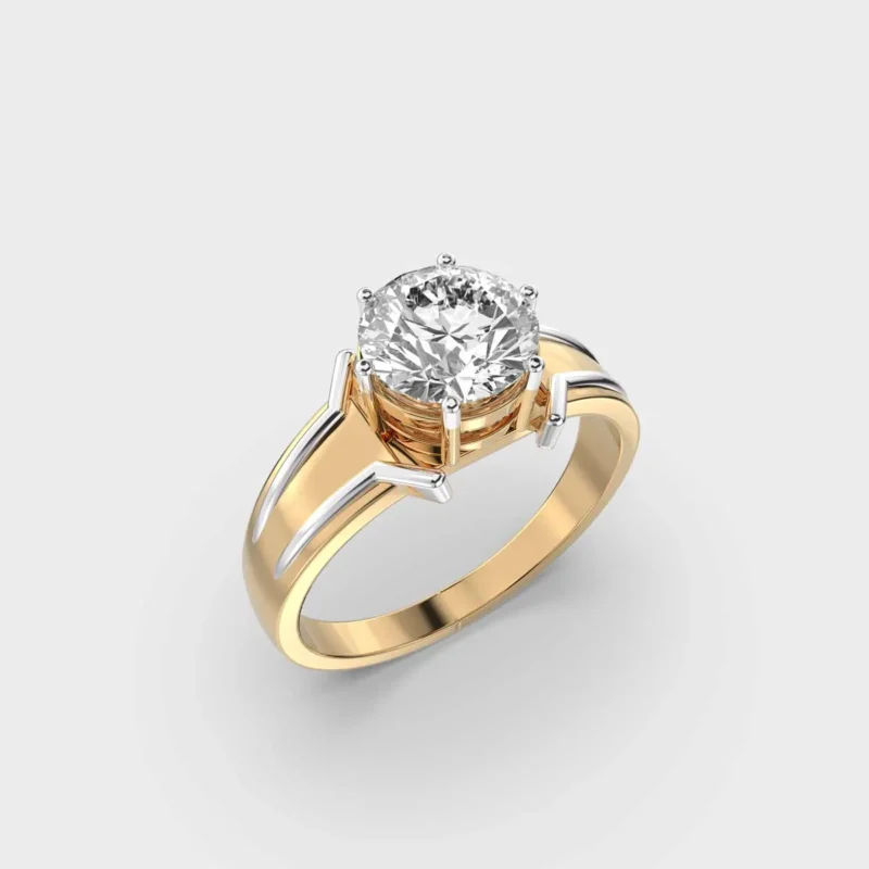 Gleaming Horizon 1 Carat Men’s Ring - Image 2
