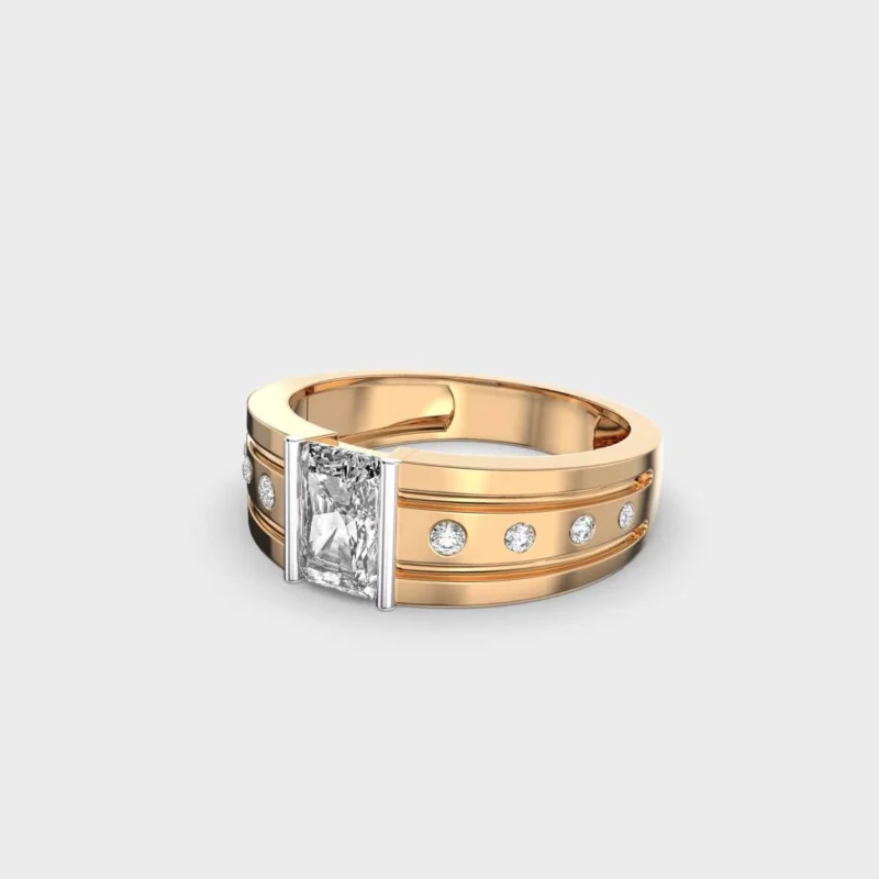 Divine Illumination 1 Carat Men’s Ring - Image 3