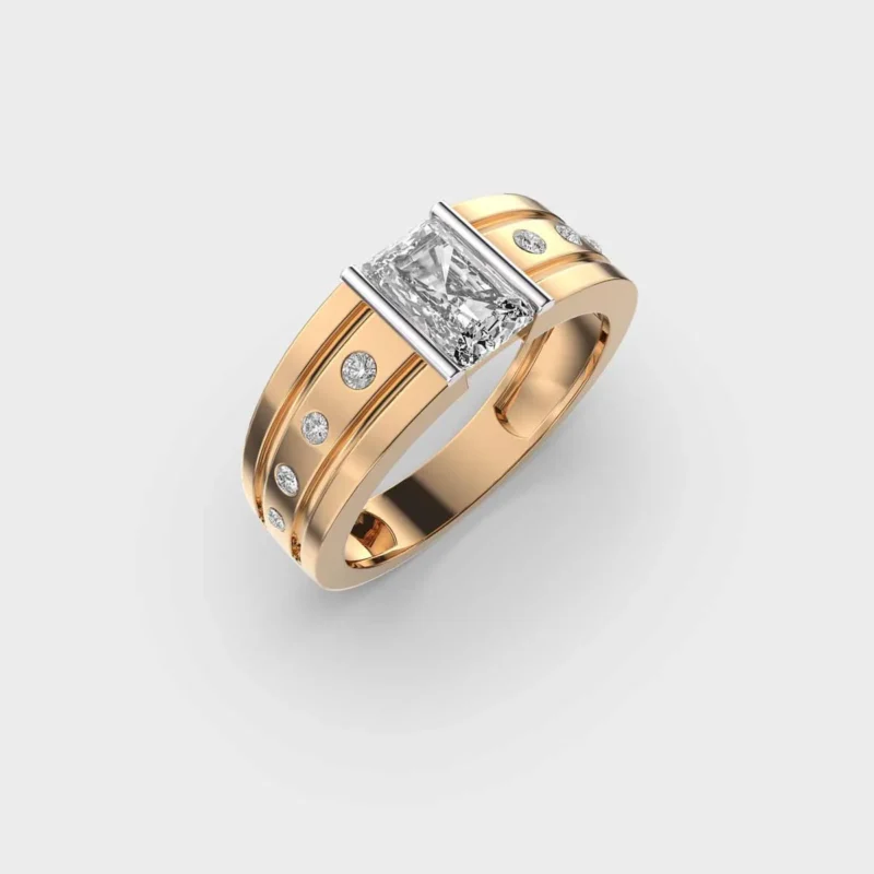 Divine Illumination 1 Carat Men’s Ring - Image 2