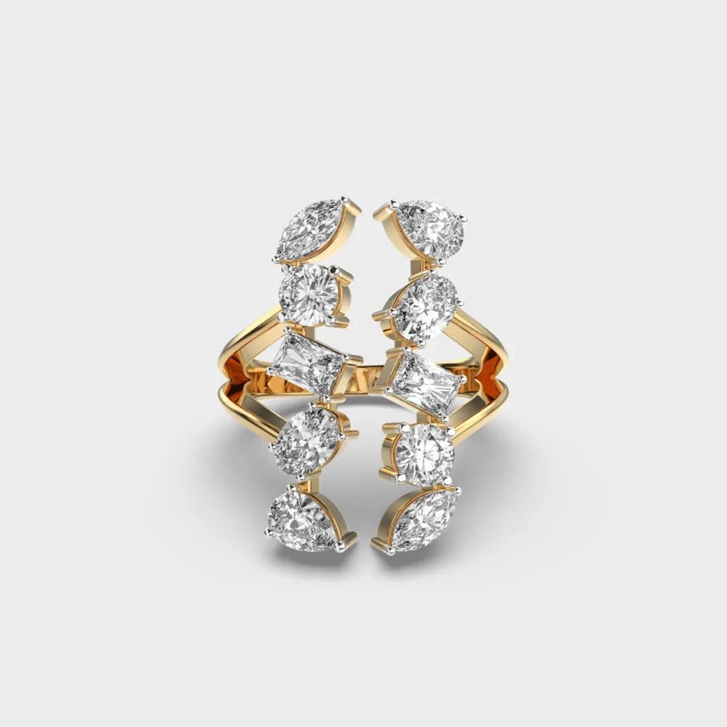 Petal Luxe Diamond Ring – View 1