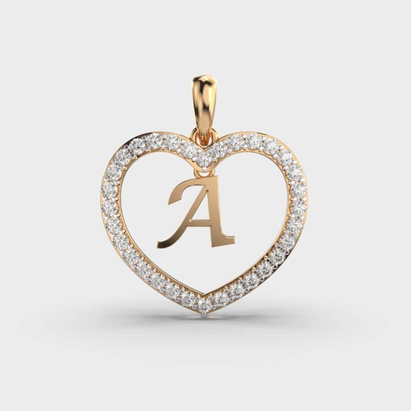Adoring A Diamond Pendant – View 1