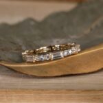 Celestial Circle Full Eternity Diamond Wedding Band – View 1