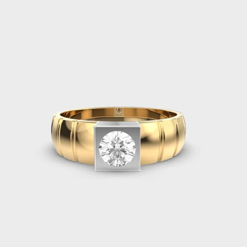 Centurion 50 Cent Classic Solitaire Ring – View 1