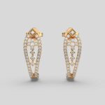 Charmed Glow Diamond Hoops – View 1