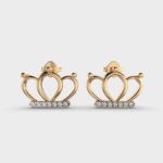Crown Jewel Kids Diamond Studs – View 1