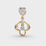 Daily Desire 0.25 Carat Round Diamond Solitaire Pendant Daily Desire Diamond Pendant – View 1