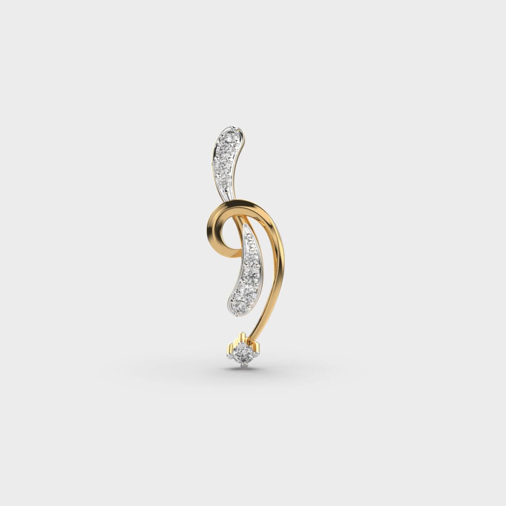 Dazzling Enchantment Diamond Pendant – View 1