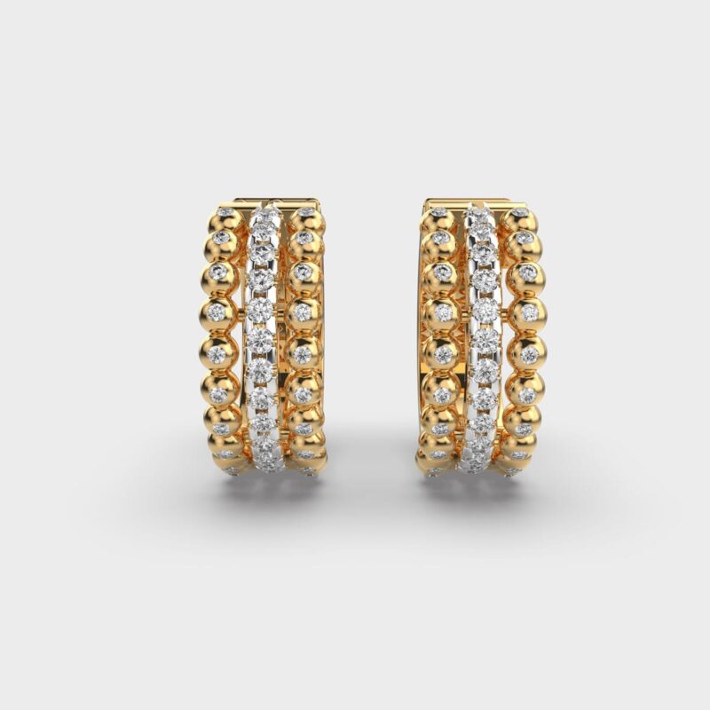 Dewdrop Luxe Hoops – View 1