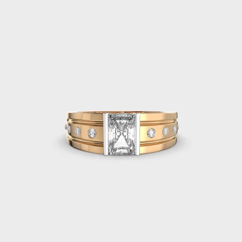 Divine Illumination 1 Carat Men’s Ring – View 1