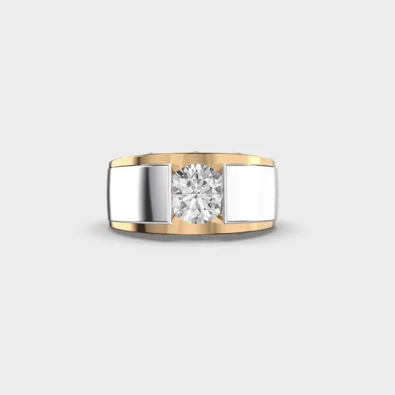 Dual Essence Men’s Ring – View 1