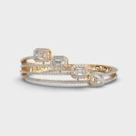 Elegant Cascade Diamond Bracelet – View 1
