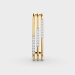 Elegant Lineage 0.25 Carat Round White Diamond Cluster Pendant Elegant Lineage Diamond Pendant – View 1