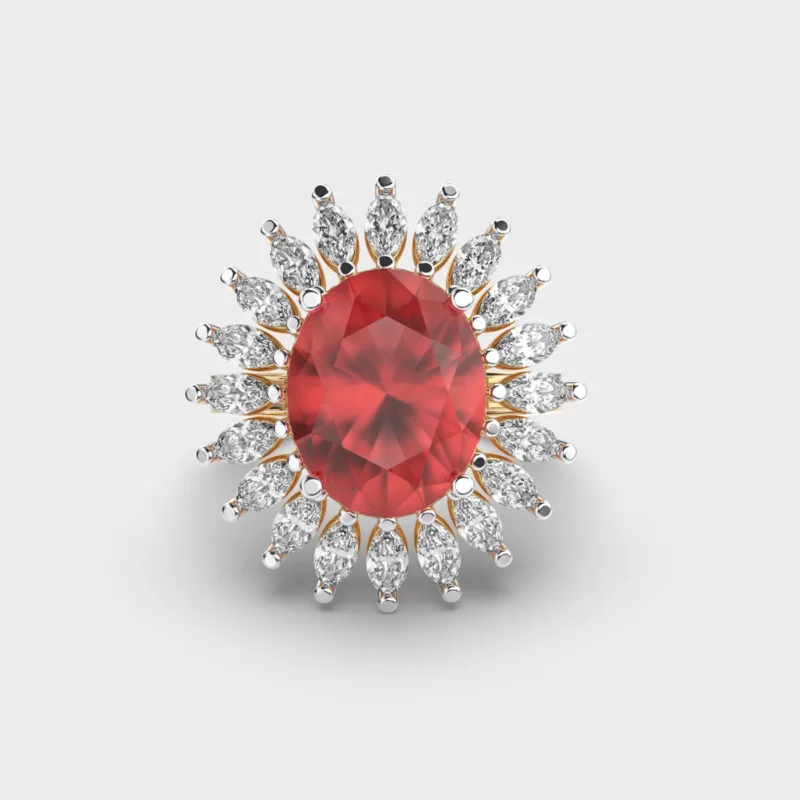 Enchanted Marquise Diamond Ring – View 1