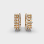 Endless Grace 0.5 Carat Round Diamond Hoop Earrings Endless Grace Diamond Hoops – View 1