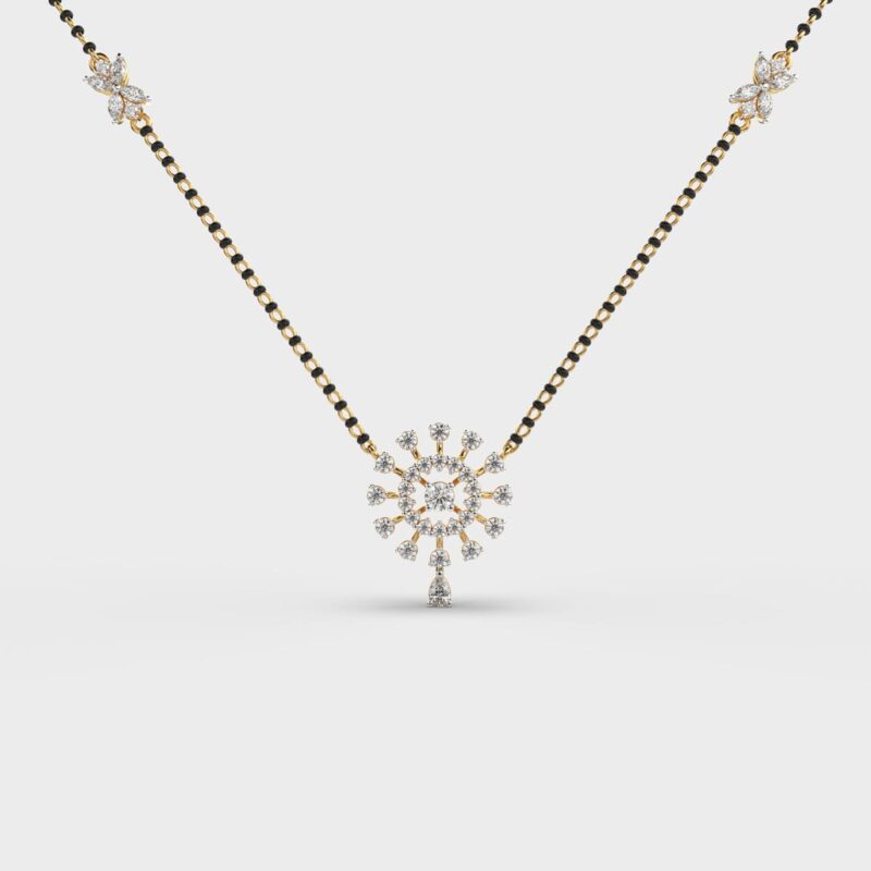Eternal Unity Diamond Mangalsutra – View 1