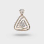 Ethereal Whirl Diamond Pendant – View 1
