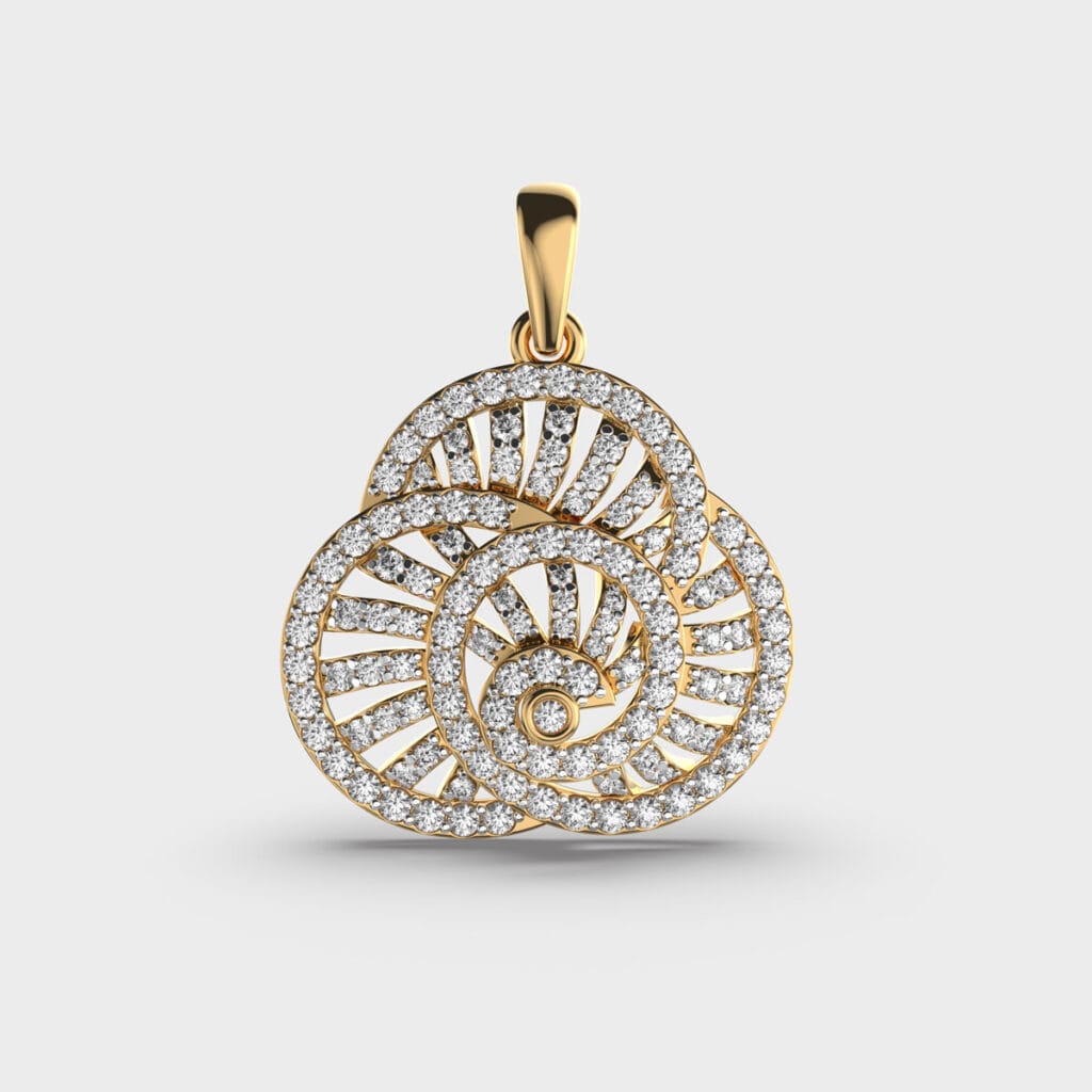 Everlasting Gleam Diamond Pendant – View 1